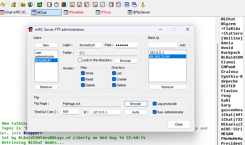 Preview FTP Server
