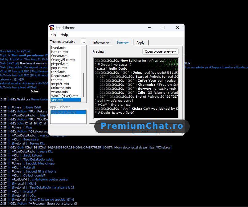 Preview KTE Theme Engine