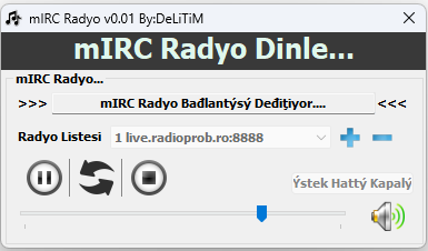 Preview mIRC Radio Player