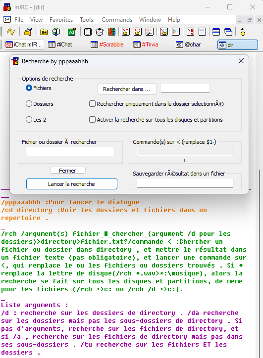 Preview mIRC Explorer FR