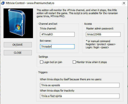 Preview MTrivia Control