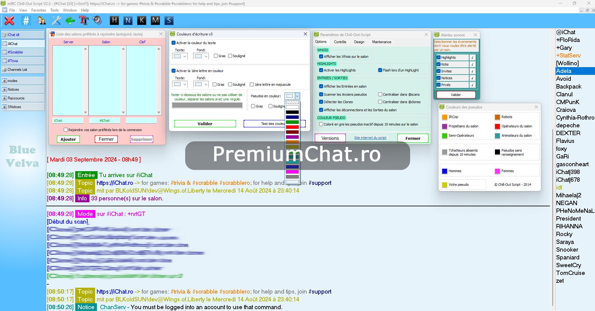Preview ChillOutScript v2.3