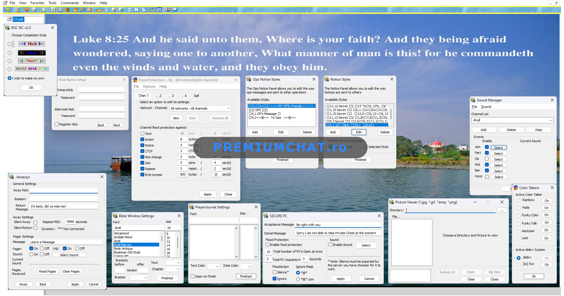 Preview Christian IRC Script