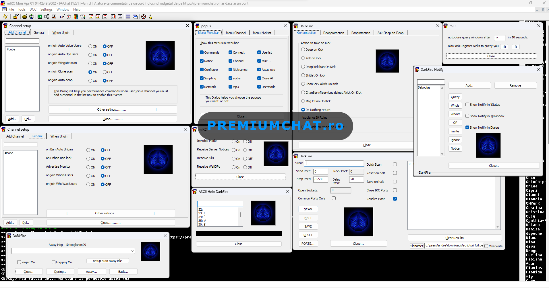 Preview DarkFire 4.21 2002