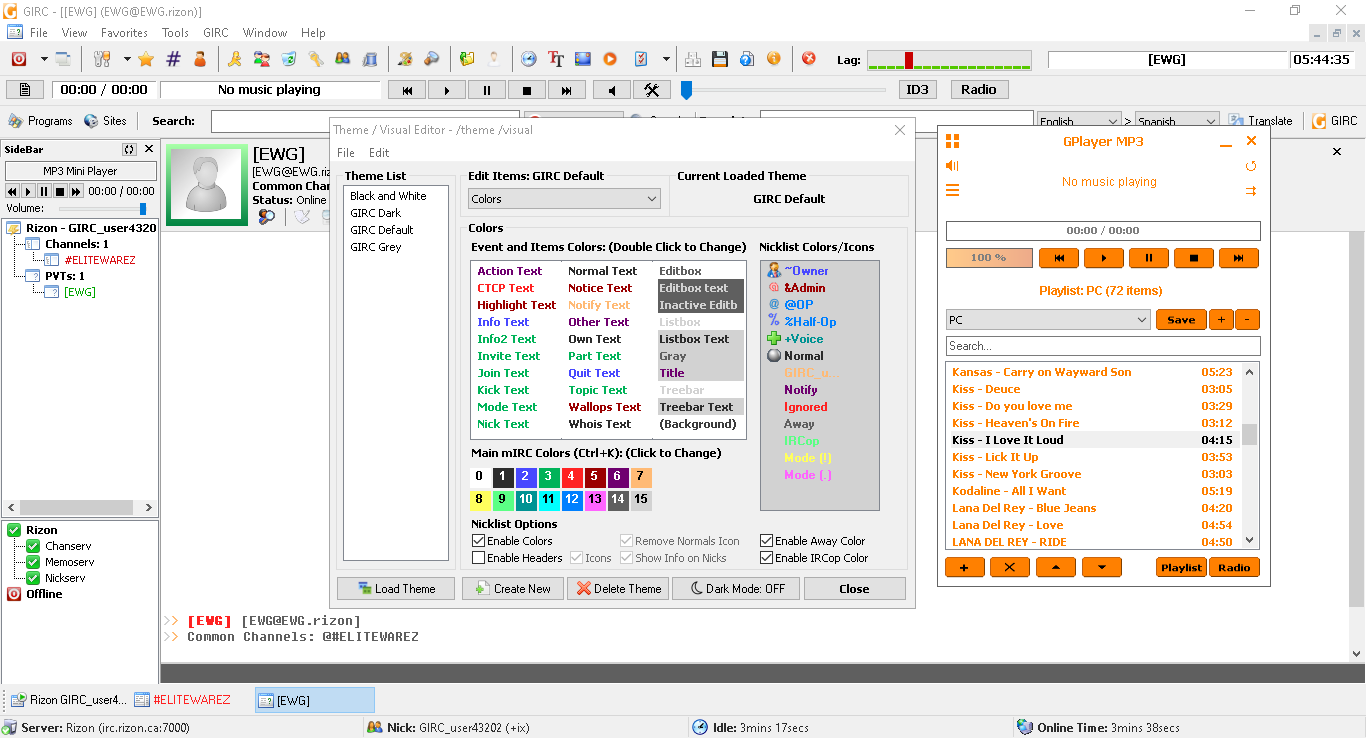 Preview GIRC Script