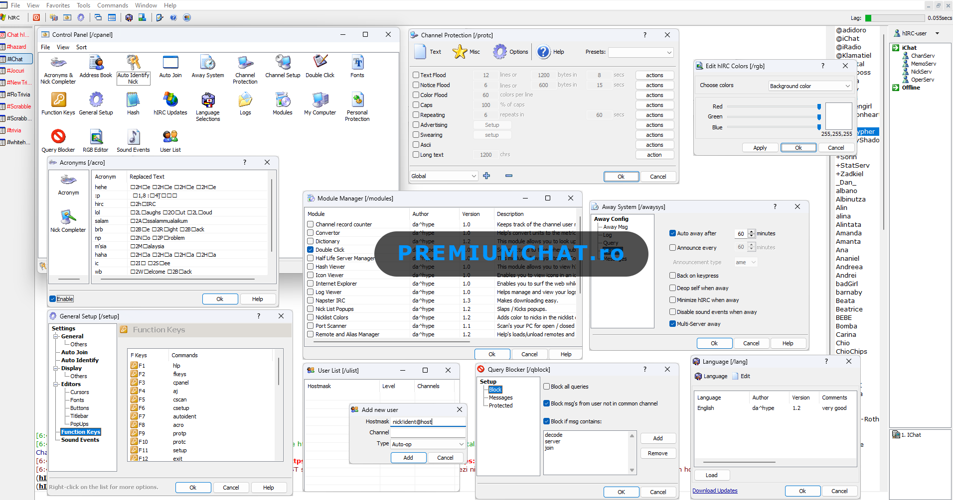 Preview hIRC v2 2005