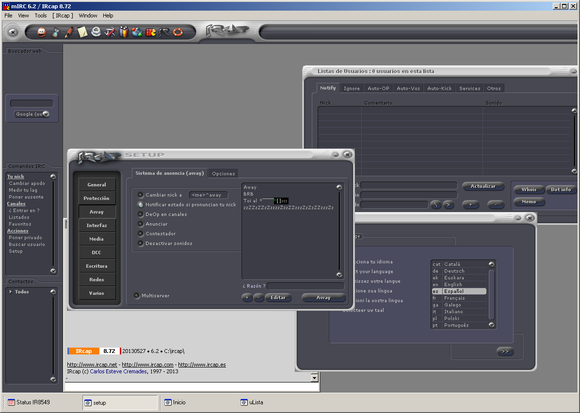 Preview IRCAP 8.723 