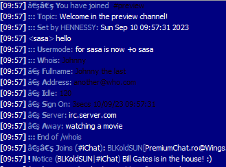 Preview adrIRC