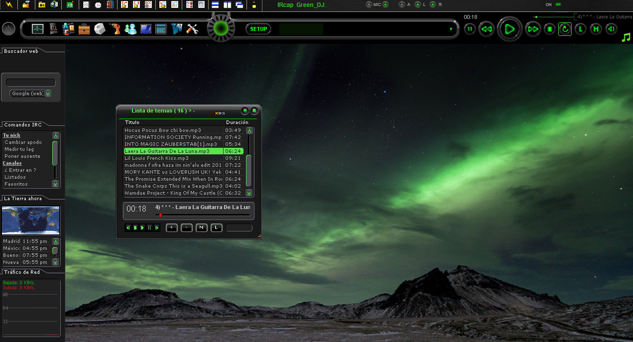 Preview Ircap skin GreenDJ