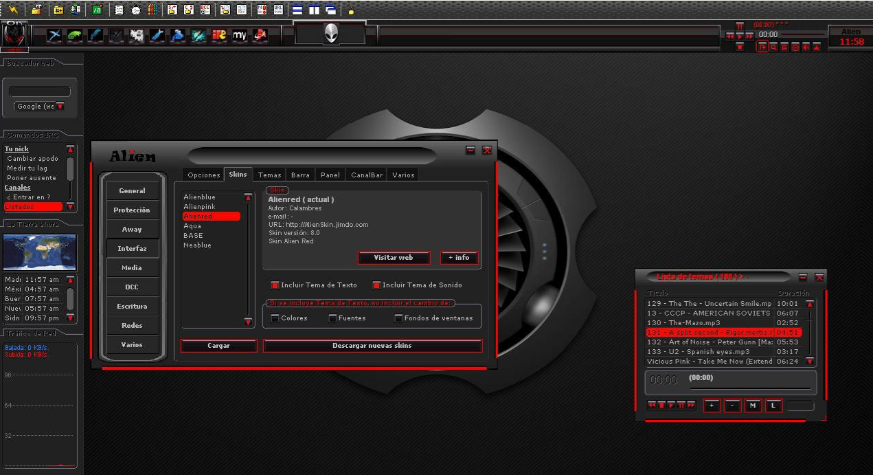 Preview Ircap skin Alien red