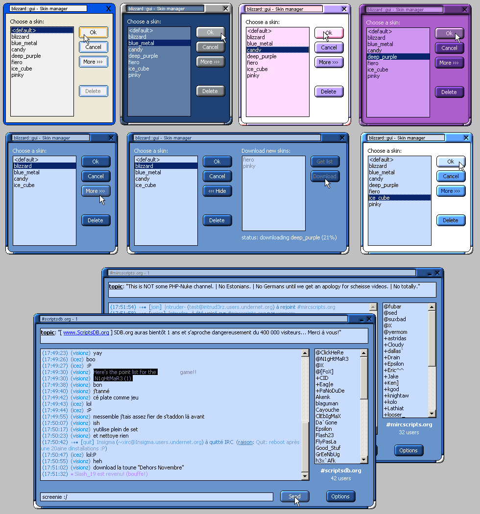 Preview Picwin Blizzard GUI