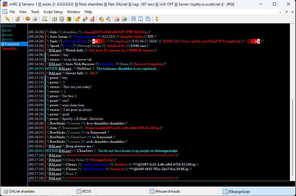 Preview StrangeScript
