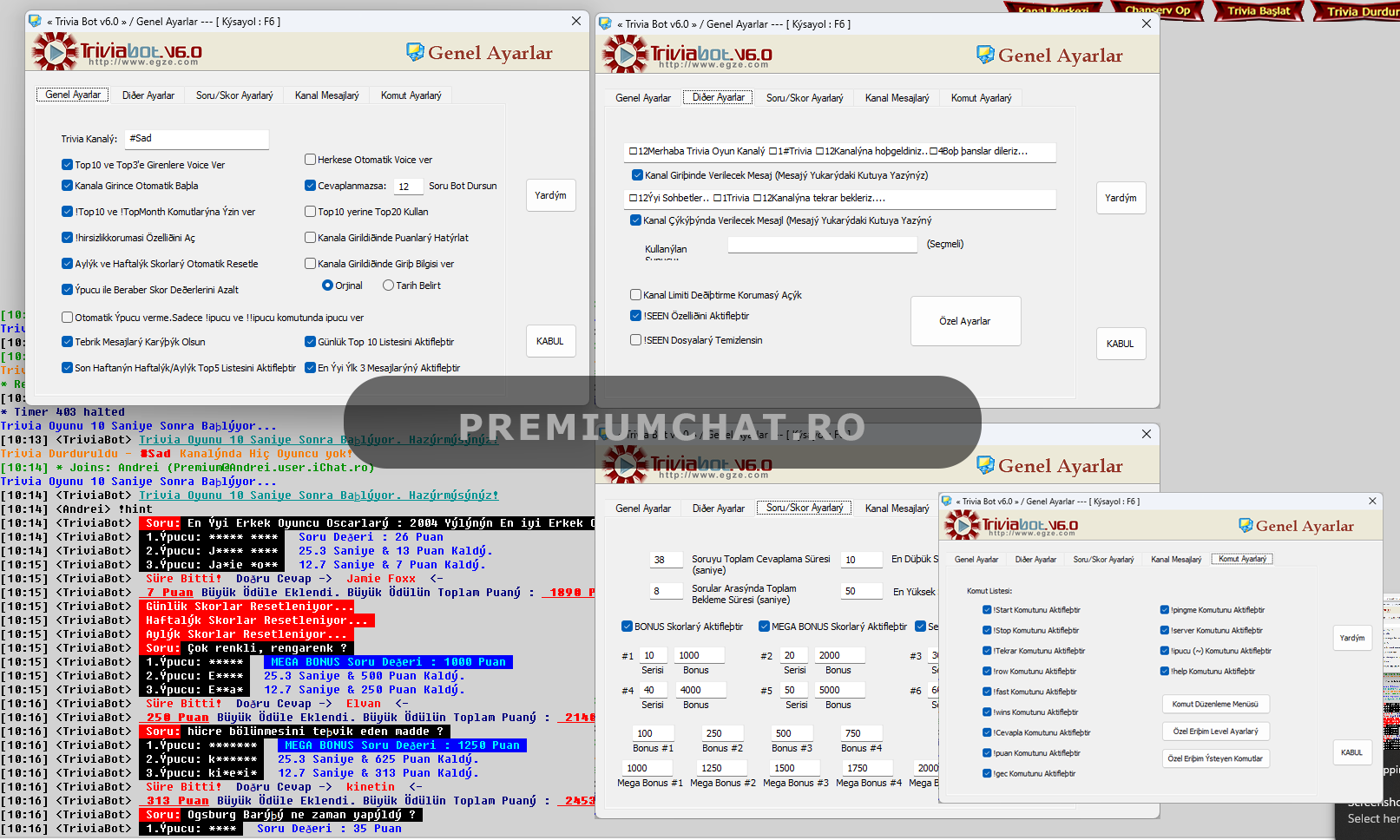Preview Turk TriviaBot v6