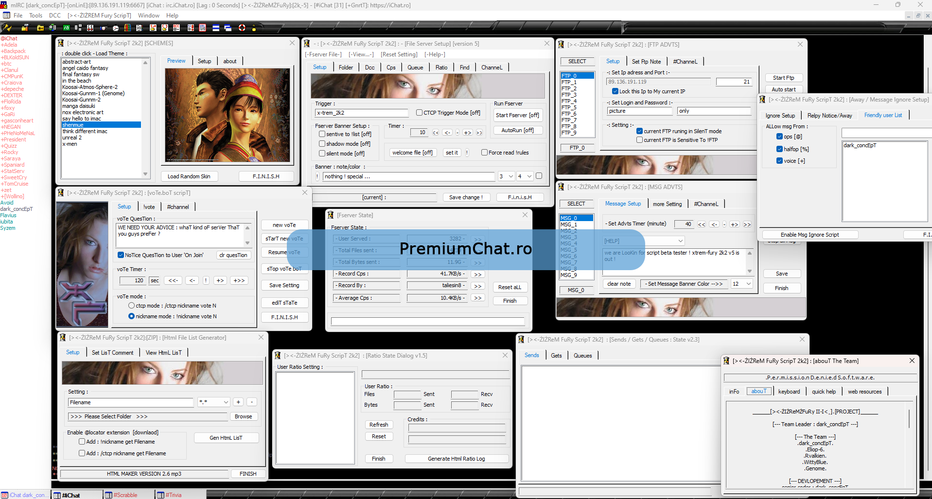 Preview xTremFury FServer v5