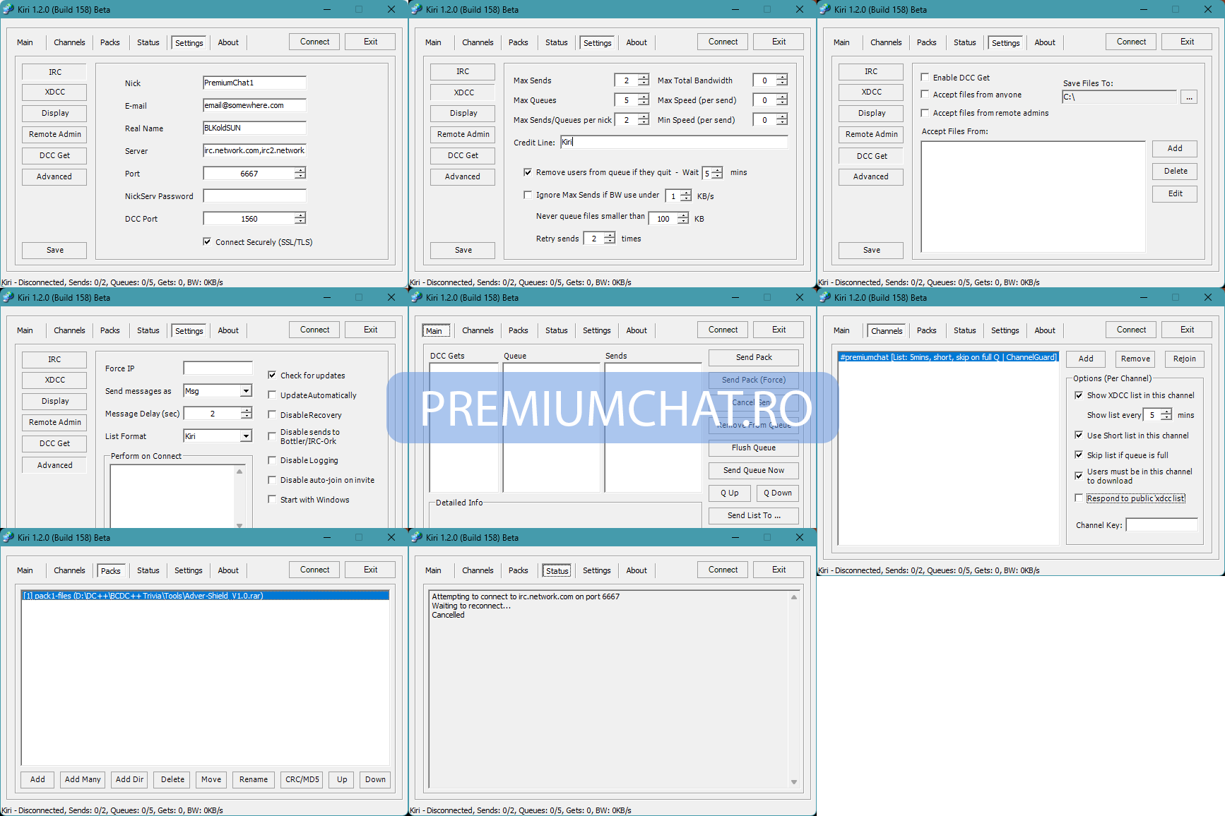 Preview Kiri-1.2.0b158 - 2004